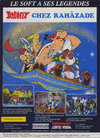 Astérix chez Rahazade Atari ad