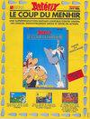 Astérix et le Coup du Menhir Atari ad