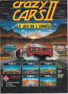 Crazy Cars II Atari ad