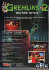 Gremlins II - The New Batch Atari ad