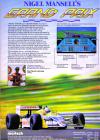 Nigel Mansell's Grand Prix Atari ad