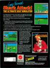 Greg Norman's Shark Attack! - The Ultimate Golf Simulator Atari ad
