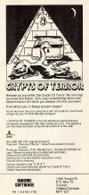 Crypts of Terror Atari ad
