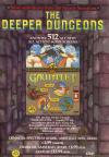 Gauntlet - The Deeper Dungeons Atari ad
