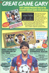 Gary Lineker's Superstar Soccer Atari ad