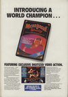 Micro League Wrestling Atari ad