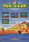 Pac-Land Atari ad