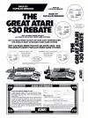 The Great Atari $30 Rebate.