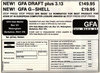 GFA Draft Plus 3 / GFA G-Shell