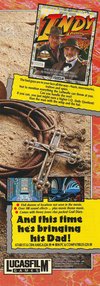 Indiana Jones and the Last Crusade - The Action Game Atari ad