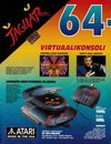 Jaguar 64-Bit Virtuaalikonsoli Atari ad
