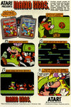 Mario Bros. Atari ad