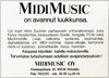 MIDI Music on Avannut Luukkunsa