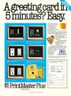 PrintMaster Plus Atari ad