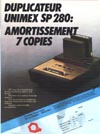 Unimex Duplicator SP280 / Unimex Duplikator SP280 Atari ad