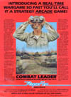 Combat Leader Atari ad
