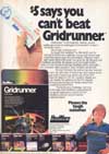 Gridrunner Atari ad