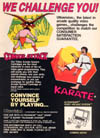 Karate Atari ad
