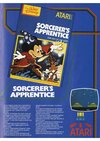 Sorcerer's Apprentice Atari ad