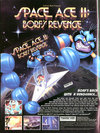 Space Ace II - Borf's Revenge Atari ad