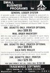 General Ledger System Atari ad