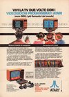 Vivi La TV Due Volte con I Videogiochi Programmati Atari.