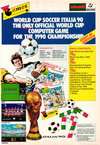 World Cup Soccer Italia '90 Atari ad