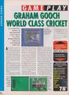 Graham Gooch World Class Cricket Atari review