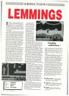 Lemmings Atari review