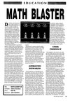 Math Blaster Plus! Atari review