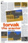 Torvak the Warrior Atari review