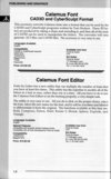 Calamus Font CAD3D and CyberSculpt Format Converter Atari review