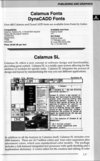 Calamus / DynaCADD Fonts Atari review