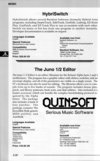 Juno 1/2 Editor (The) Atari review