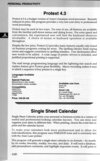 Single Sheet Calendar Atari review