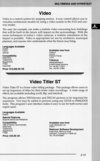 Video Titler ST Atari review