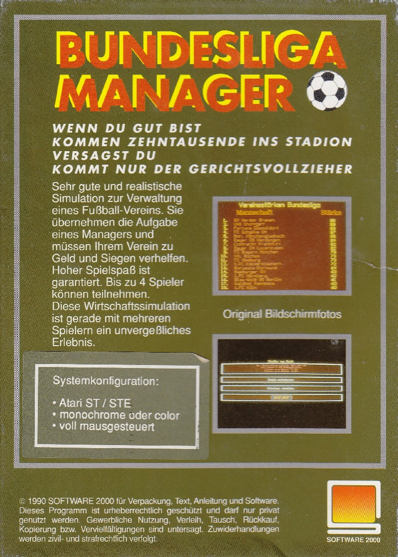 bundesliga manager 97 kostenloses