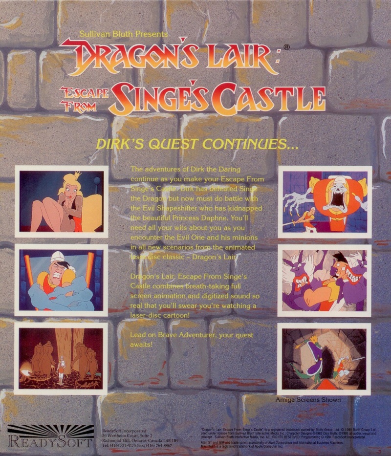 dragons lair 3 atari st dragons lair 3 atari st