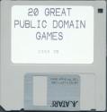 20 Great Public Domain Games Atari disk scan