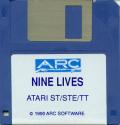 9 Lives Atari disk scan