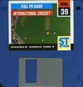 International Cricket Atari disk scan