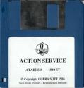 Action Service Atari disk scan