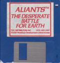 Aliants - The Desperate Battle for Earth Atari disk scan