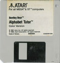 Alphabet Tutor Atari disk scan