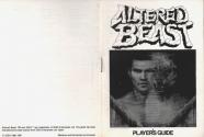 Altered Beast Atari instructions