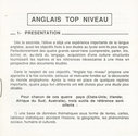 Anglais Top Niveau - 2nde - 1ère Atari instructions