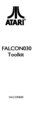 Atari Falcon030 Toolkit Atari disk scan