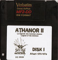 Athanor II - La Légende des Hommes-Oiseaux  / The Legend of The Birdmen Atari disk scan