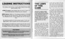 Ballistix Atari instructions