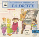 Bases de l'Ortographe (Les) - La Dictée CM1-CM2 Atari disk scan